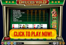 Play Free Deuces Wild Video Poker