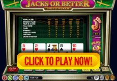 Play Free Jacks or Better Video Poker