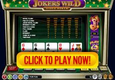Play Free Jokers Wild Video Poker